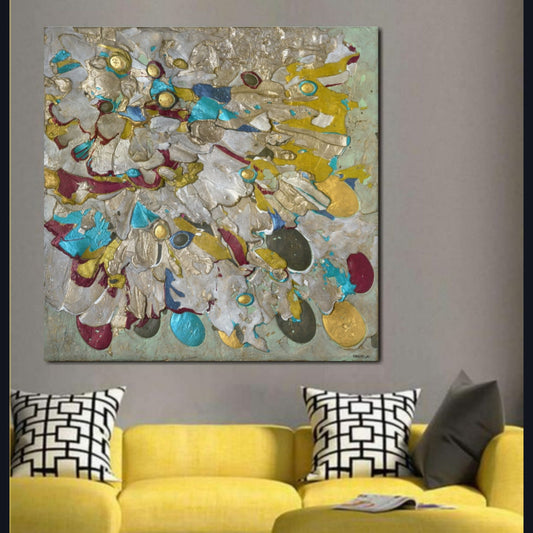Painting: Vivacity Original - 48x48