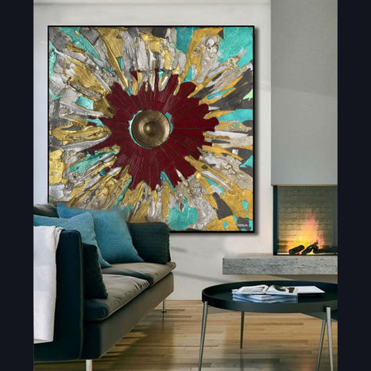 Painting: Be.Do.Have Original #1 - 48x48