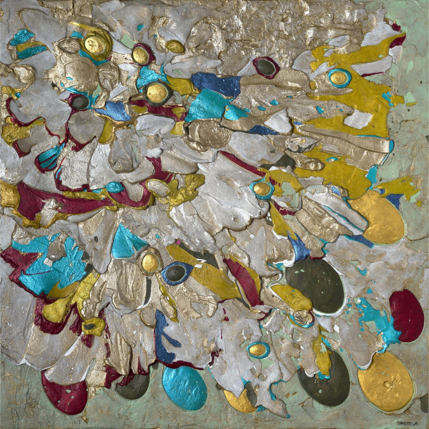 Painting: Vivacity Original - 48x48